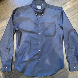 Men’s Naked & Famous twill button down shirt